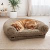 Foldable Plush Human Dog Bed