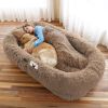 Washable Faux Fur Human & Dog Bed